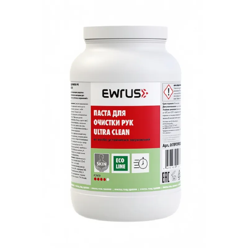 Паста для очистки рук, бидон 3000мл