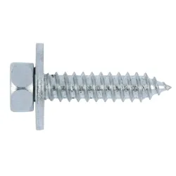 Саморез HEX DIN7976 ШБ15 С SW8 белый цинк, 5.6X16