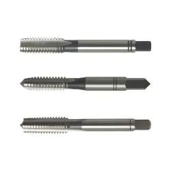 Метчик ручной UNC 5/8"-11, HSS, комплект, Atorn