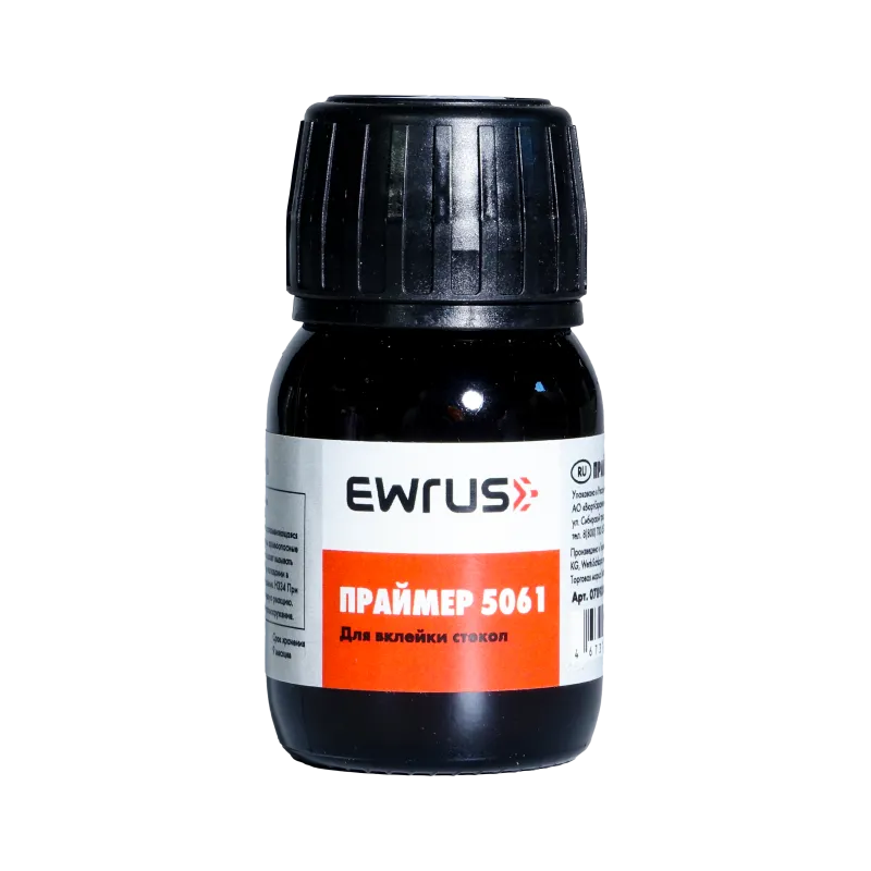 Праймер для вклейки стёкол EWRUS 5061 30 мл.
