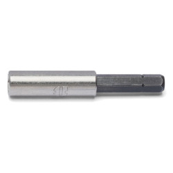 ДЕРЖАТЕЛЬ-БИТ-C6,3-1/4"-ГИЛЬЗА-1/4"-А2-МАГН.-L58MM