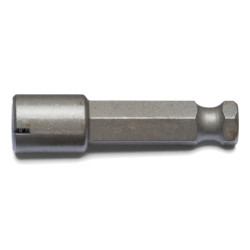 ДЕРЖАТЕЛЬ-БИТ-E8,0-5/16"-ГИЛЬЗА-1/4"-БЕЗ МАГН.-L42MM